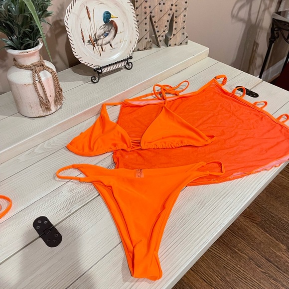 Other - 4 Piece Bikini and Cover Up Set